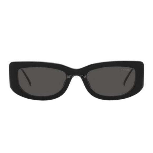 NEW PRADA SQUARE WOMEN BLACK PR14YS 1AB5S0 SUNGLASSES PR 14YS PRADA SPR 14Y - Picture 5 of 7